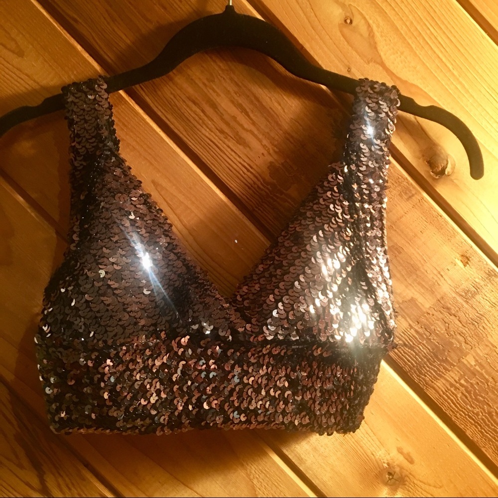 IOU Sequin Bralette